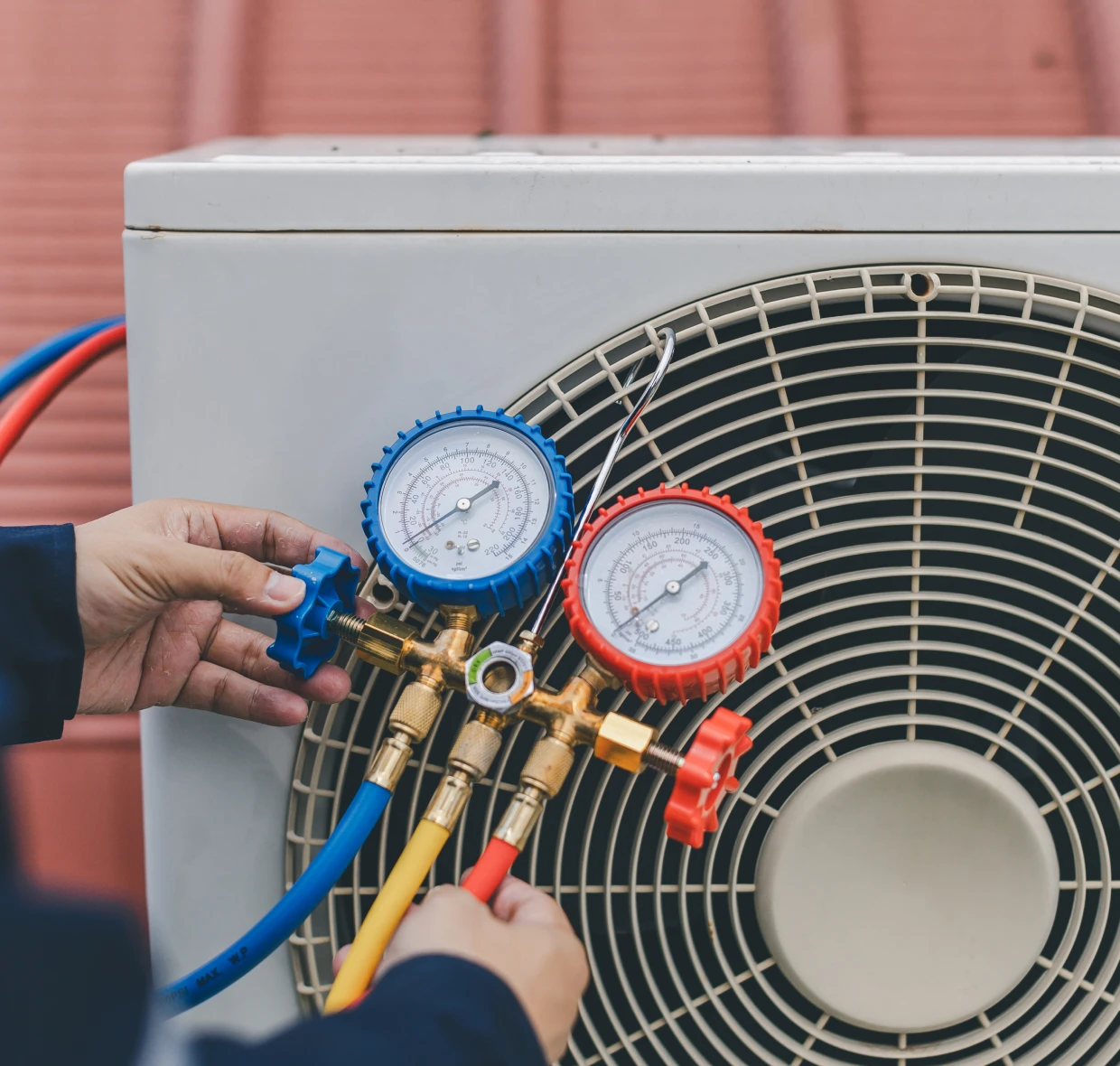 Air conditioning system inspection tools